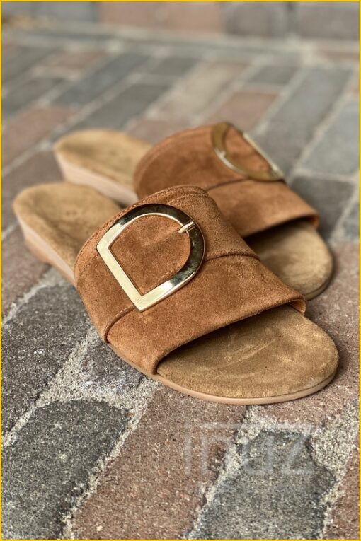 Slipper -BAB210008- camel