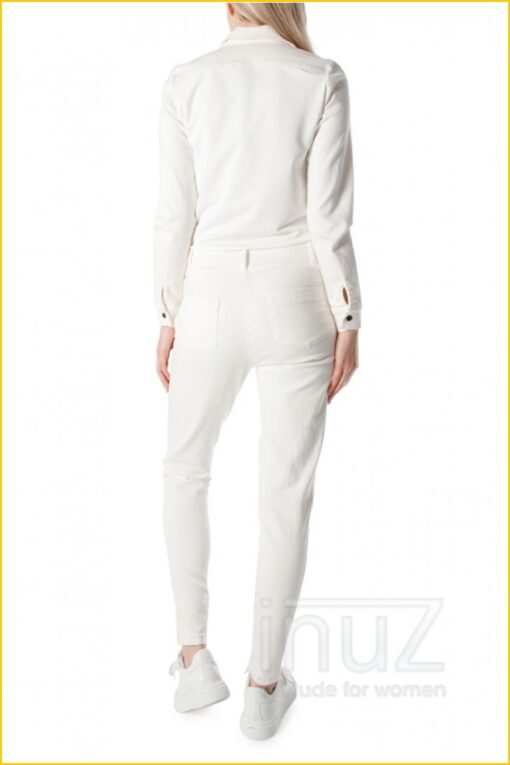 Jumpsuit jeans - ZIP220005 off-white