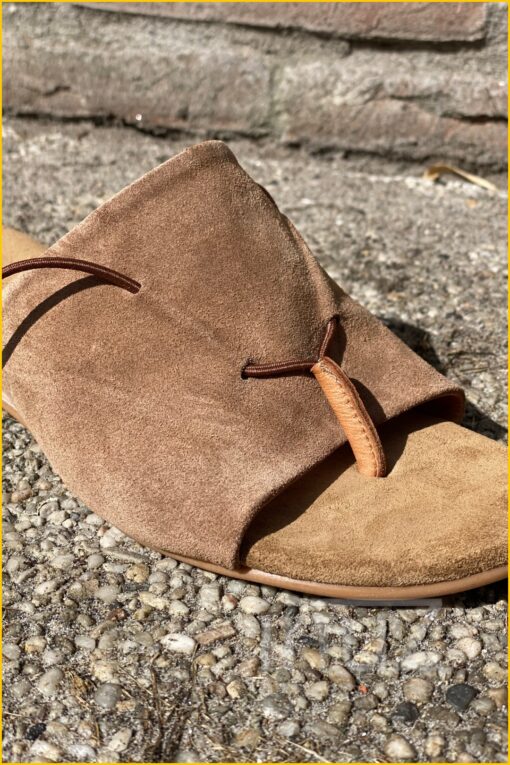 Slipper met veter suede - BAB220005 Sugaro