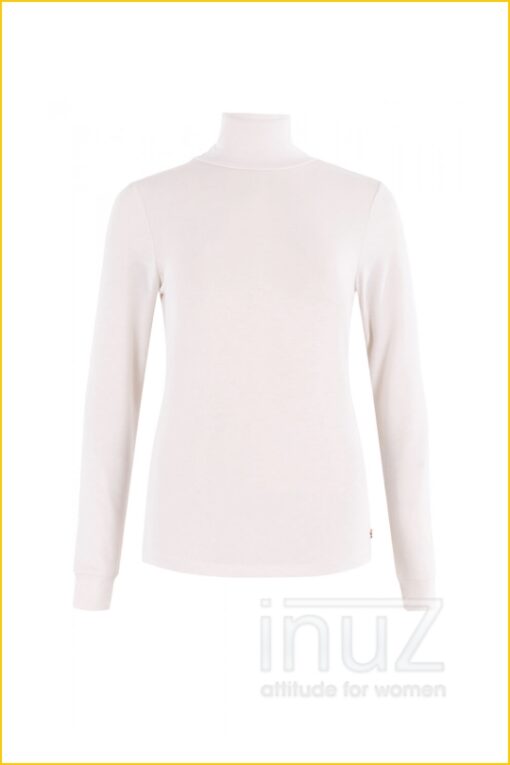 Moscow - Shirt lm Efamia - MOS220041 flax solid - Afbeelding 2