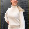Sweater Tristana - MOS220059 cream solid