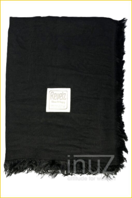 Sjaal integrity - REV220002 solid black