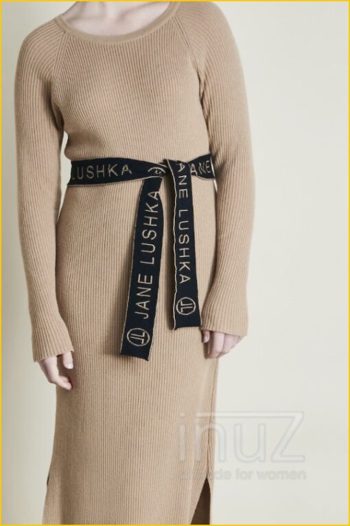 Jane Lushka - Knit belt -JAN220094 beige