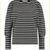 Sweater Taylor strip - STU220059 black/white