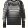 Sweater Taylor strip - STU220059 black/white