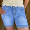 Jeans short -BHA220041 blauw