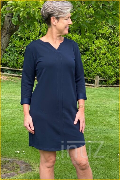 Sweatdress - MAR210010- blauw