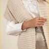 Aaiko - Gilet Bo wp - AAI220039 cream