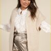 Aaiko - Gilet Bo wp - AAI220039 cream