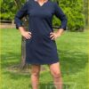 Sweatdress - MAR210010- blauw