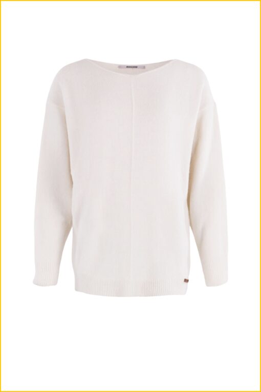 Moscow Dames Pullover Steinny P Wit