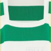 Wieke stripe pullover -STU220018 groen