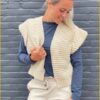 Aaiko - Gilet Bo wp - AAI220039 cream