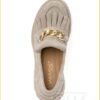 Loafer met goud schakel - BAB220012 beige