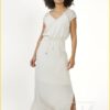 Jurk Varissa - AAI210022 sand