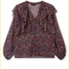 Refined Department Donna Blouse print