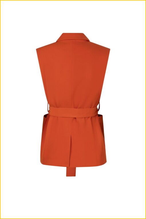 Ydence Gilet Danique orange