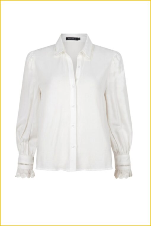 Ydence Blouse Tiffany White