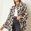 Refined Department Olivia blouse leopard