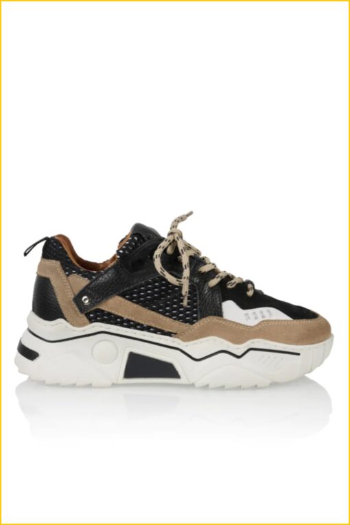 DWRS Label - Sneaker Pluto - DWR220005 black/beige