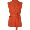 Ydence Gilet Danique orange