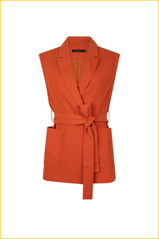 Ydence Gilet Danique orange