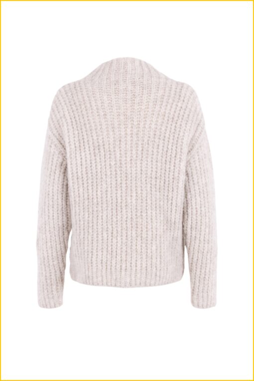 Moscow - Pullover Sigurdrífa - MOS220057 chalk solid