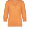 Studio Anneloes Mya ajour pullover ginger