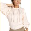 Aaiko Paulani Blouse Creme White