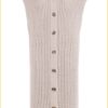 Moscow - Gilet Becky - MOS220040 chalk solid