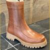 Babouche Boots cognac