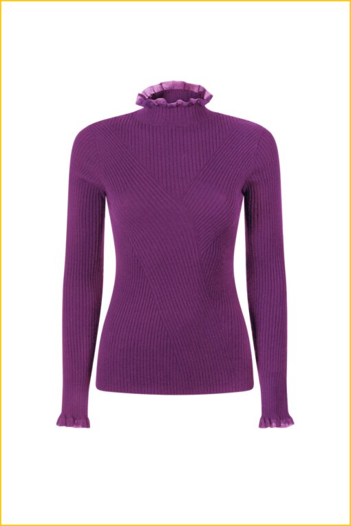 Aaiko Vida Sweater Purple