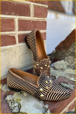 Babouche Loafer Els Zebra