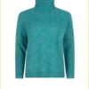 Ydence - Knitted sweater Kiki - YDE220020 turquoise