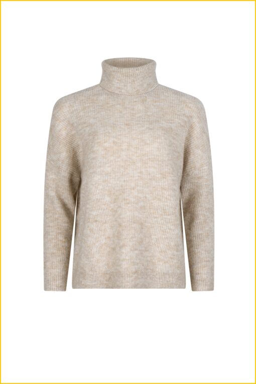 Ydence - Knitted sweater Kiki - YDE220018 ecru