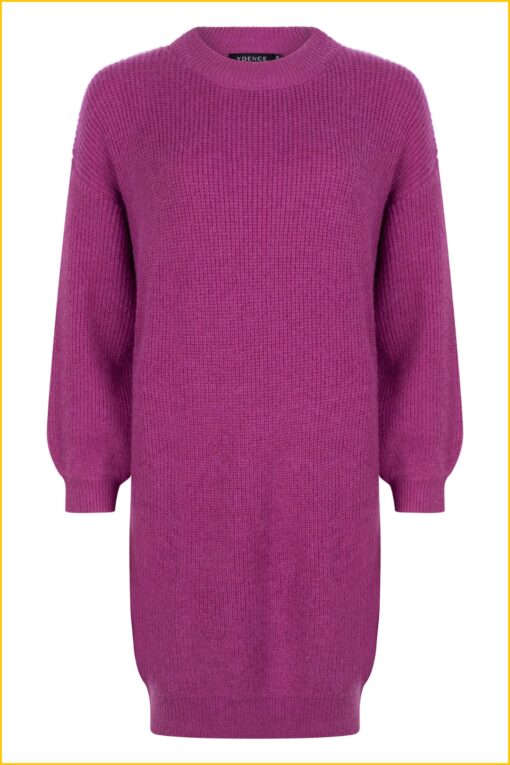 Ydence - Knitted dress Jayna - YDE220027 purple