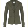 Jane Lushka Blazer Roma easy wear Technical Jersey Army