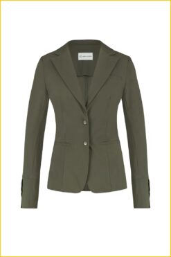 Jane Lushka Blazer Roma easy wear Technical Jersey Army