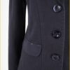 Jas jeans - ZIP220022 zwart