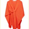 Yehwang omslagdoek gebreid oranje