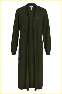 Object vest cardigan objmalena duffelbag groen