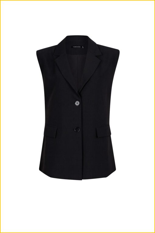 Ydence - Gilet Demi - YDE220034 black