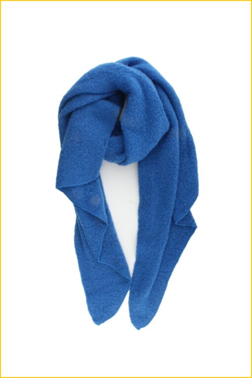 Inuz sjaal kobalt blauw