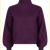 Ydence - Knitted sweater Whitney - YDE220028 purple