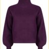 Ydence - Knitted sweater Whitney - YDE220028 purple