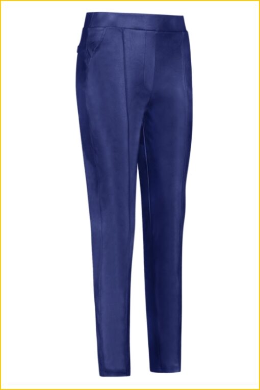 Studio Anneloes - Kathy leather trousers - STU220081 nightblue