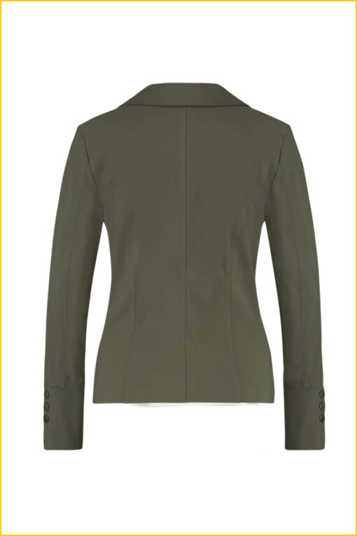 Jane Lushka Blazer Roma easy wear Technical Jersey Army