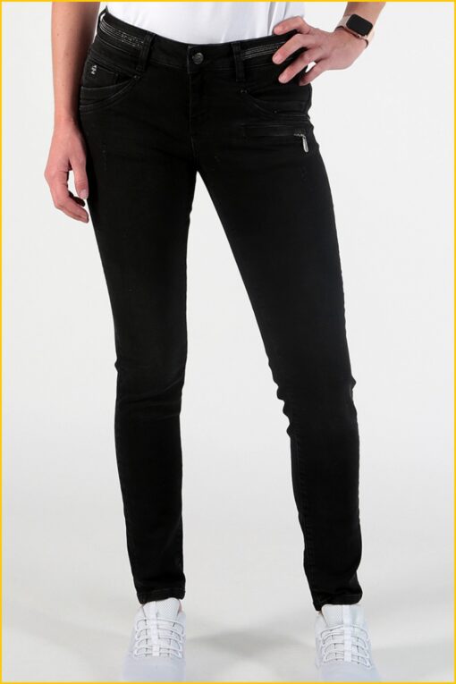 Miracle of denim Suzy Skinny Jeans black denim