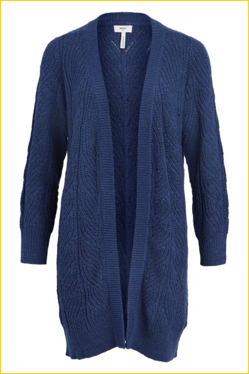 Object Cardigan Objnova bijou blue (blauw)