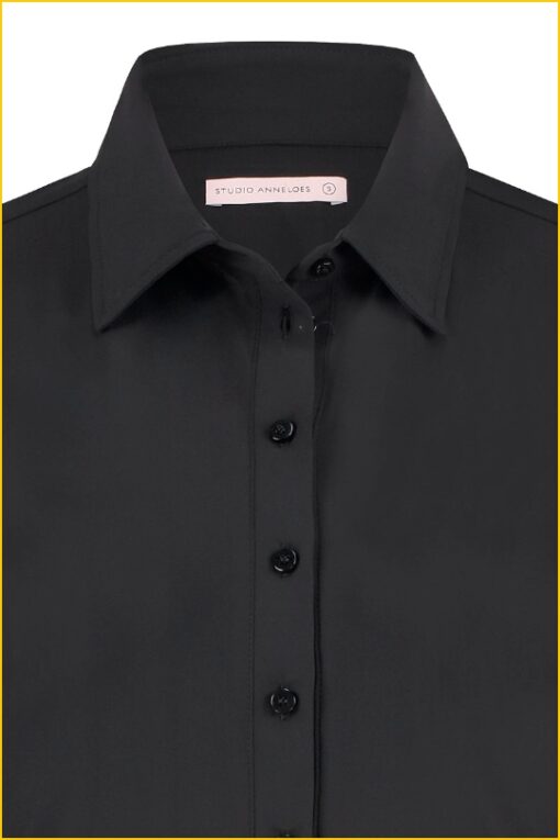 Studio Anneloes - Poppy blouse - STU220099 black - Afbeelding 4